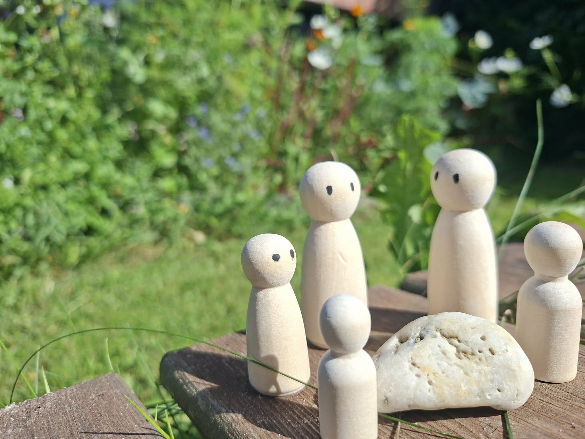 Systemische poppetjes in de natuur coaching LEAD-Impact